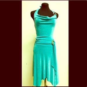 Cache halter dress